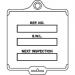 Assettag Medium Safeworking Load Pack 50 - White 406073