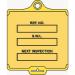 Assettag Medium Safeworking Load Pack 50 - Yellow 406074