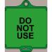 Assettag Medium Do Notuse (style A) Pack 50 - Green 406086