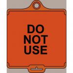 Assettag Medium Do Notuse (style A) Pack 50 - Orange 406087
