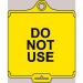 Assettag Medium Do Notuse (style A) Pack 50 - Yellow 406090