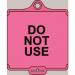 Assettag Medium Do Notuse (style A) Pack 50 - Pink 406092