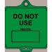 Assettag Medium Do Notuse (style B) Pack 50 - Green 406112