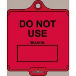 Assettag Medium Do Notuse (style B) Pack 50 - Red 406114