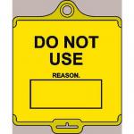 Assettag Medium Do Notuse (style B) Pack 50 - Yellow 406116