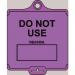 Assettag Medium Do Notuse (style B) Pack 50 - Lilac 406117