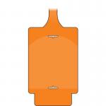 Assettag Flexblank Pack 50 - Orange 406129