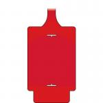 Assettag Flex Blank Pack 50 - Red 406130