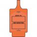 Assettag Flex Inspection(style A) Pack 50 - Orange 406145