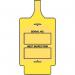 Assettag Flex Inspection(style A) Pack 50 - Yellow 406148