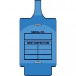 Assettag Flex Inspection(style B) Pack 50 - Blue 406159