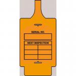 Assettag Flex Inspection(style B) Pack 50 - Orange 406161