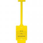 Assettag Flex Safeworking Load Pack 50 - Yellow 406196