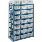 Tote pan racks 1040mm wide - 12 pans included 406230