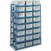 Tote pan racks 1040mm wide - 15 pans included 406233