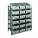 Tote pan racks 1040mm wide - 18 pans included 406235