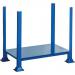 Steel pallet posts, 500kg capacity 406345