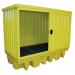 2 IBC or 8 drum covered spill pallet 406370