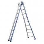 Heavy duty combination ladders with splayed base 406390