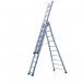 Heavy duty combination ladders with splayed base 406393