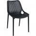 Polypropylene stacking cafe chairs 406479