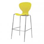 Polypropylene stacking bar stool 406499