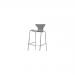 Polypropylene stacking bar stool 406513