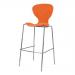 Polypropylene stacking bar stool 406515