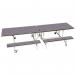 Mobile folding bench 406546