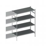 Flexible polymer shelving add on bays 406726