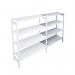 Flexible polymer shelving add on bays 406726