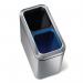 Simplehuman slim open top waste recycle bin 406755