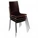 High back bistro chair - set of 4 406792