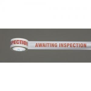 Polypropylene message tape - Awaiting inspection, 6 rolls 407094