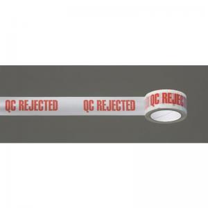 Polypropylene message tape - Q.C. Rejected, 6 rolls 407095