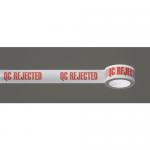 Polypropylene message tape - Q.C. Rejected, 6 rolls 407095