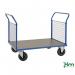 Konga heavy duty platform truck with mesh sides 407156