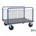 Konga heavy duty platform truck with mesh sides 407157