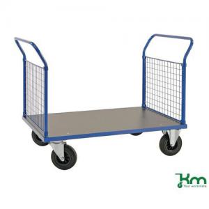 Image of Konga heavy duty platform truck with mesh sides 407162