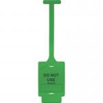 Assettag Flex Do Notuse (style B) Pack 50 - Green 407390