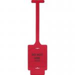 Assettag Flex Do Notuse (style B) Pack 50 - Red 407392