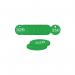 27 mm Dia. Traffolitetags - Green (326 to 350) 407404
