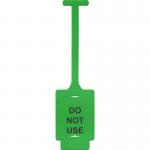 Assettag Flex Do Notuse (style A) Pack 50 - Green 407526