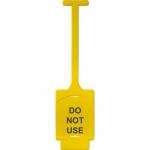 Assettag Flex Do Notuse (style A) Pack 50 - Yellow 407530