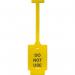 Assettag Flex Do Notuse (style A) Pack 50 - Yellow 407530