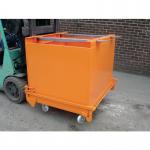 Mobile bottom emptying forklift skips 407565