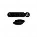 33 mm Dia. Traffolitetags - Black (1 to 25) 407701