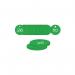 33 mm Dia. Traffolitetags - Green (26 to 50) 407804