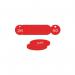 33 mm Dia. Traffolitetags - Red (26 to 50) 407807