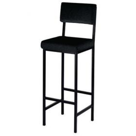 Square tube high stool with back support 407865